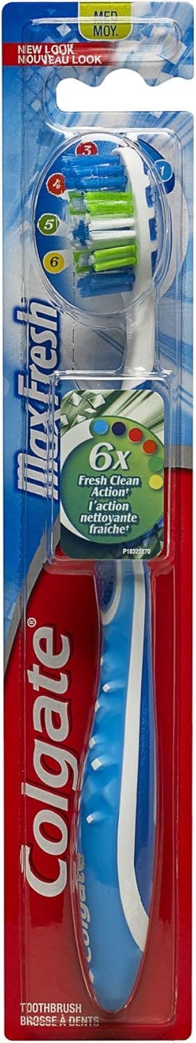 COLGATE TOOTHBRUSH MAX FRESH SCENTED  MED (Head) - 1
