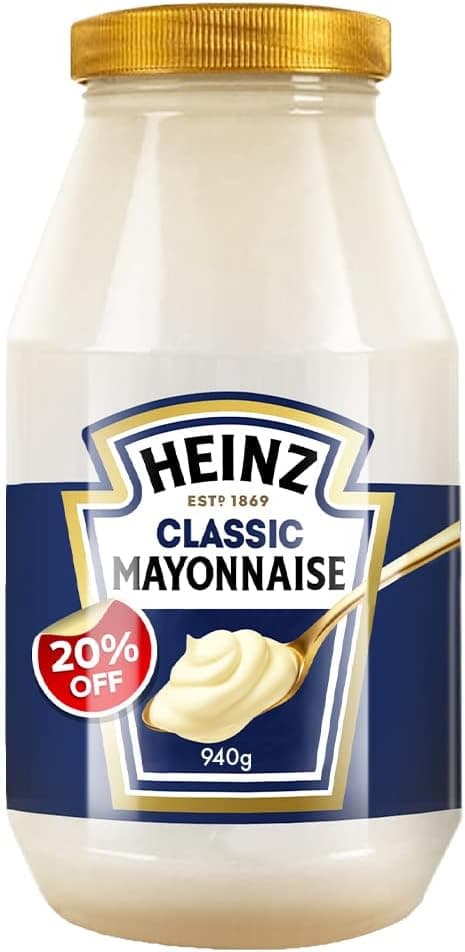 HEINZ MAYONNAISE 6X940 GMS @ 20% OFF - 1