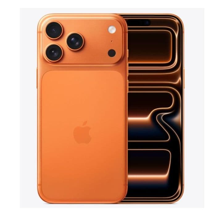 Apple iPhone 17 Pro Max, 6.9 Inch (Japan Dual eSIM), 256GB, 12GB, Cosmic Orange (Apple Warranty) - 1