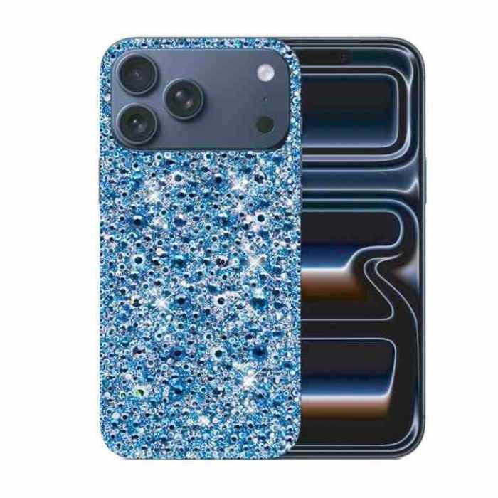 Customized Apple iPhone 17 Pro Max, 6.9 Inch, 512GB, 12GB, Crystal Blue (Apple Warranty) - 1