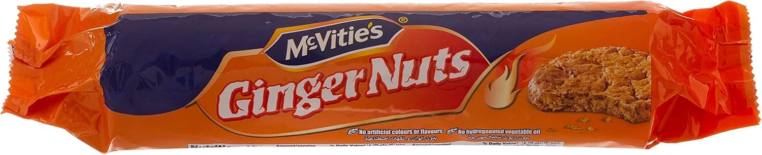 GINGER NUTS  24X250 GMS - 1