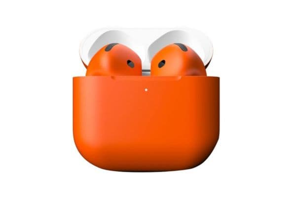 Merlin Craft Customized Apple Airpods 4 ANC Neon Orange - 1