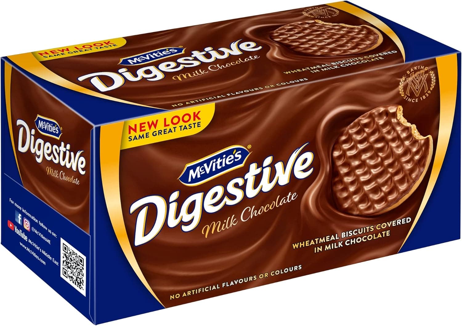 CHOC. DIGESTIVE MILK 24X200 GMS - 1