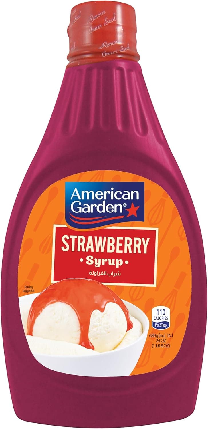 AG STRAWBERRY SYRUP 12X24 OZ - 1