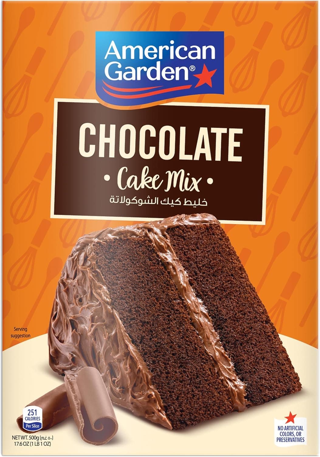 AG CAKE MIX CHOCOLATE 12X500GM - 1