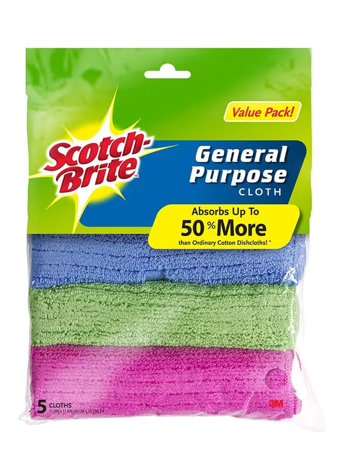 SB MICROFIBER GEN PURPOSE CLOTH VPK5SX48 - 1