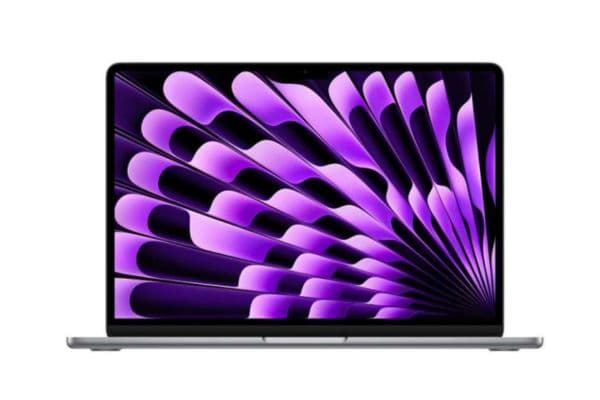 Apple MacBook Air M3 Chip, 8-Core CPU 10-Core GPU, 8GB, 256GB SSD, 13 Inch, Space Gray, MRXN3 (English Keyboard, Apple Warranty) - 1