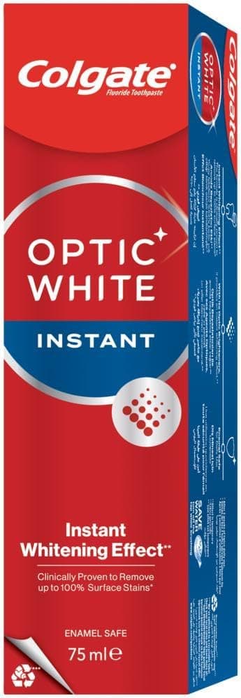 COLGATE TOOTHPASTE OPTIC WHITE INSTANT 75ML - 1