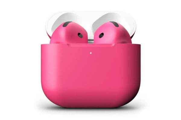 Merlin Craft Customized Apple Airpods 4 Neon Pink - 1