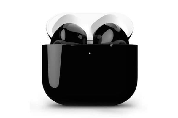 Merlin Craft Customized Apple Airpods 4 Black Glossy - 1