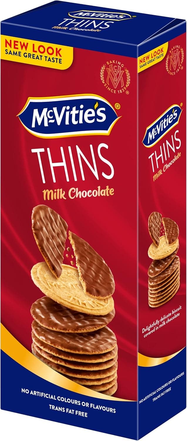 MCVITIES THINS MILK 6X12X150 GMS - 1
