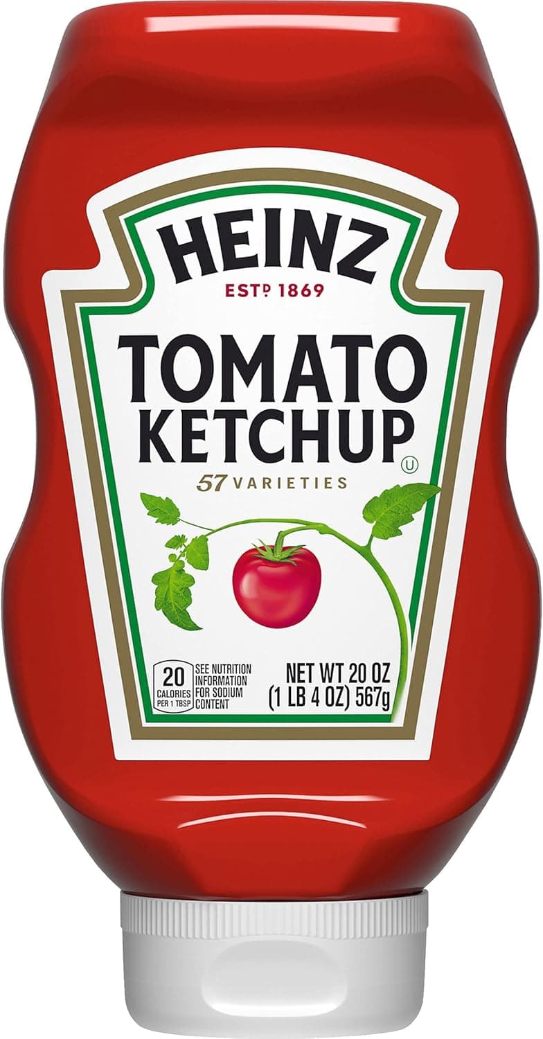 HEINZ TOMATO KETCHUP 10X570G (20 OZ) - 1