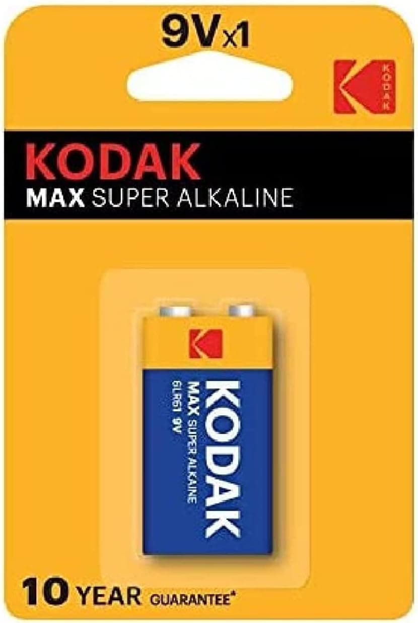 Kodak Max Alkaline Battery 6LR61 – 9 V BL1 - 1