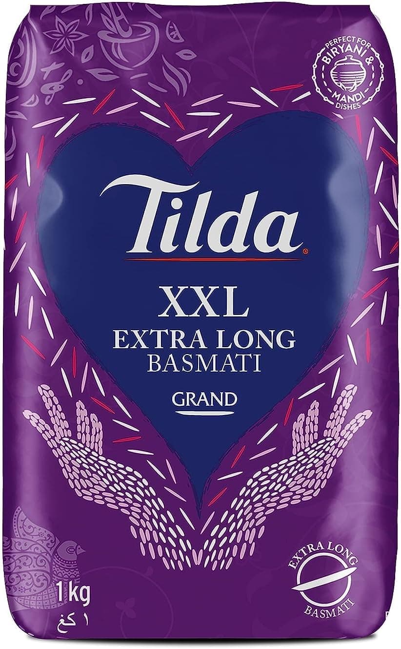 TILDA GRAND  EXTR LNG BSMTI RICE (8x1Kg) - 1