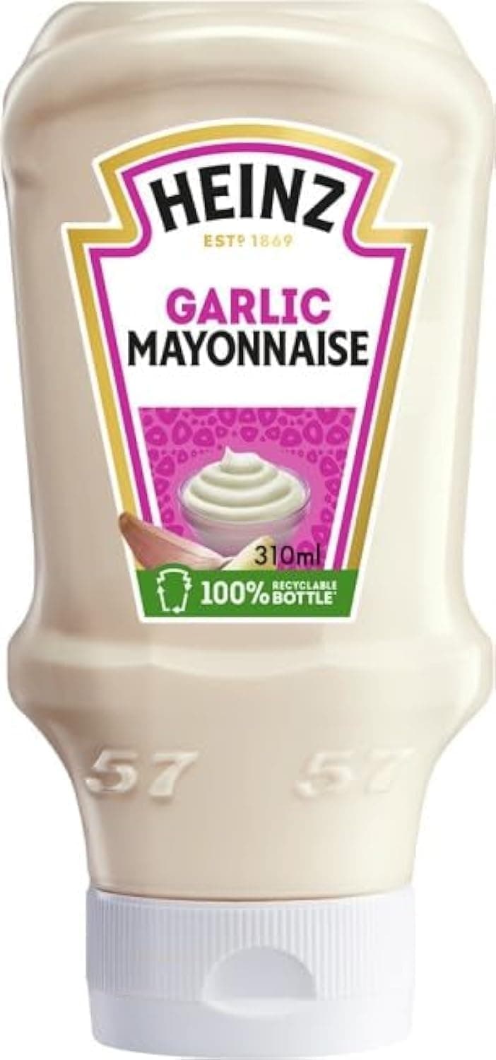 HEINZ MAYONNAISE GARLIC 12X310ML - 1