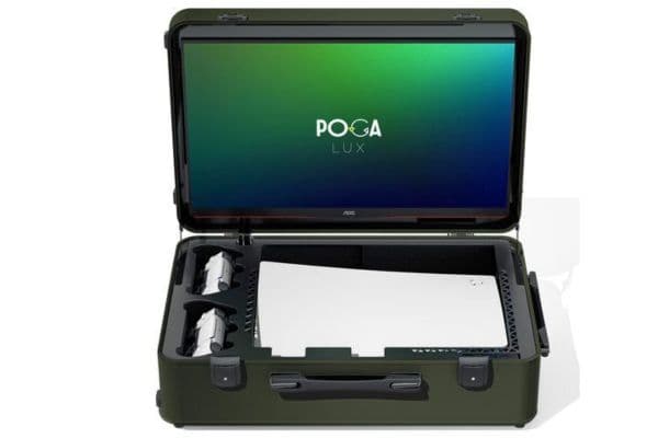 IndiGaming POGA Lux 24-Inch Portable Gaming Monitor Camouflage for PlayStation 5