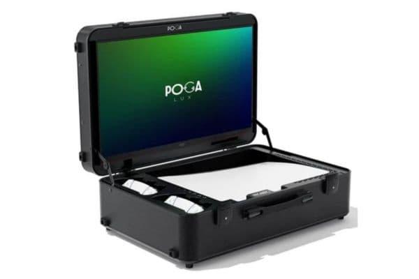 IndiGaming POGA Lux 24-Inch Portable Gaming Monitor Black for PlayStation 5